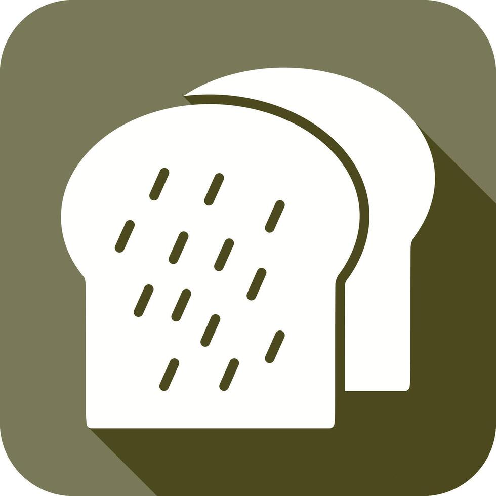 geroosterd brood icoon ontwerp vector