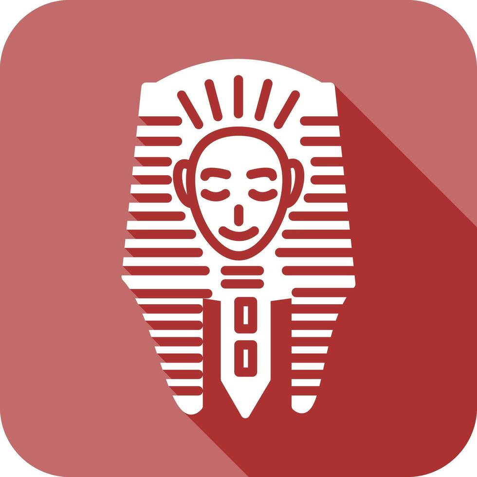 Egyptische gezicht icoon vector