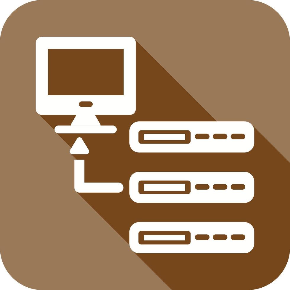 databank icoon ontwerp vector