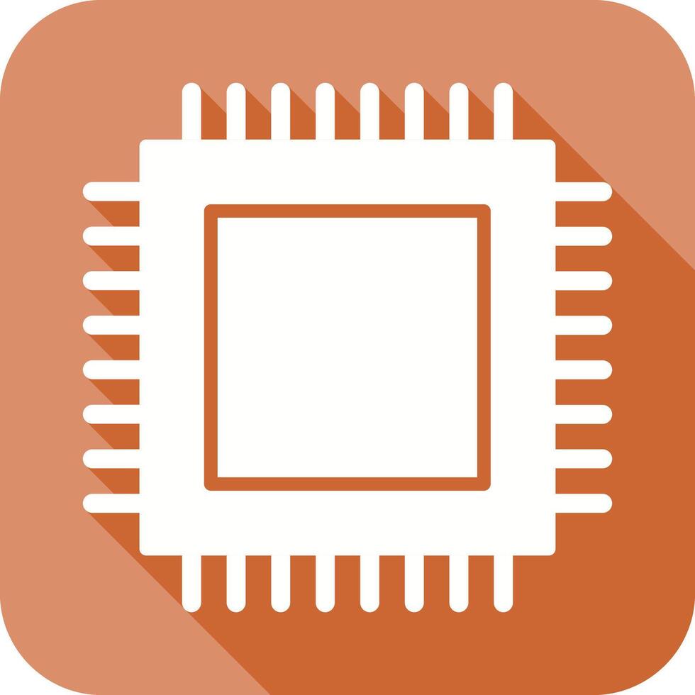 CPU icoon ontwerp vector