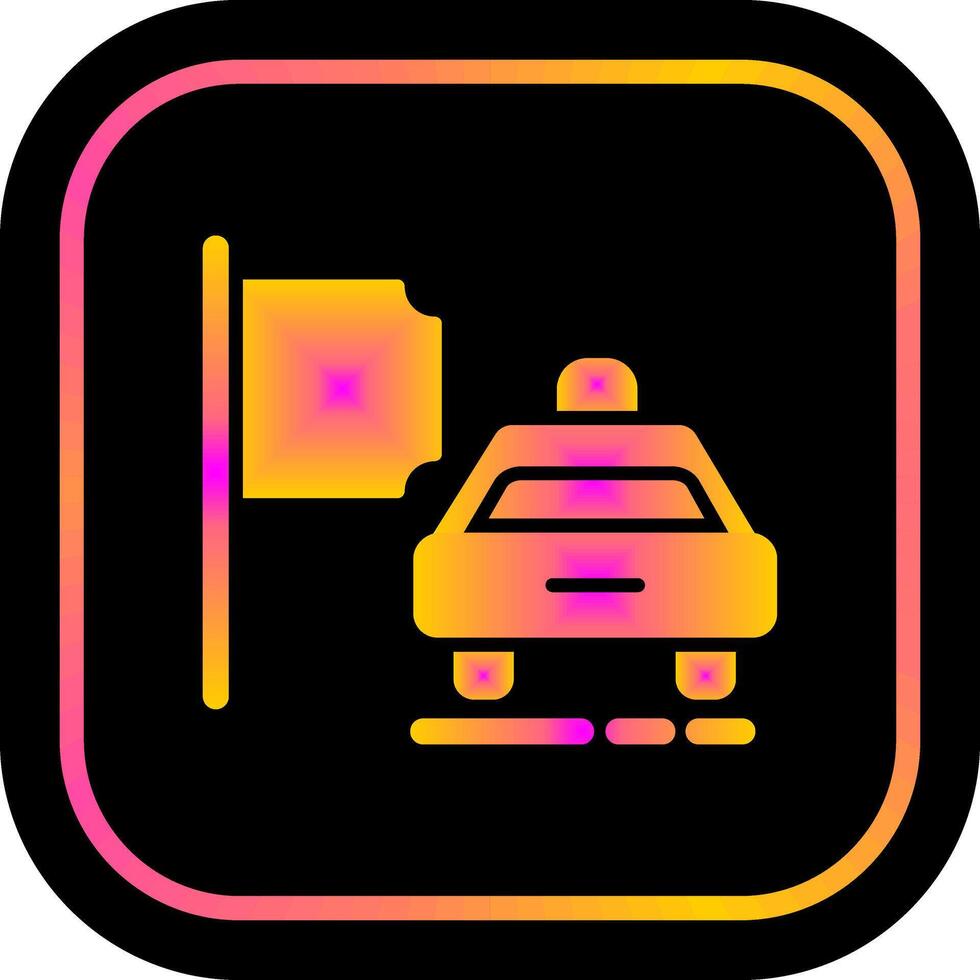 taxi staan icoon ontwerp vector