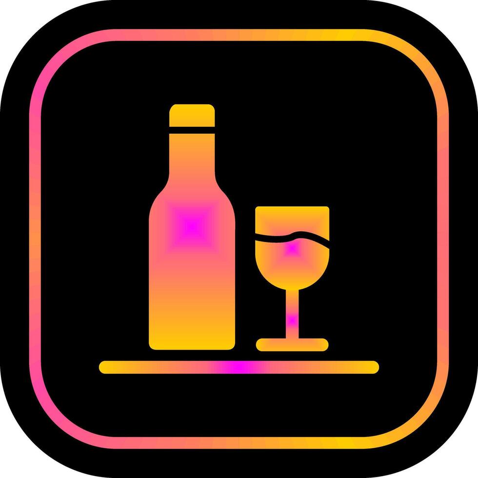 alcohol icoon ontwerp vector