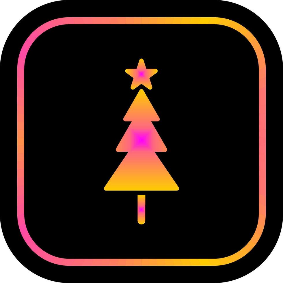Kerstmis boom icoon ontwerp vector