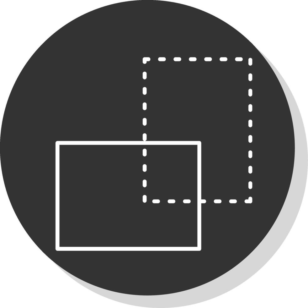 transformeren lijn grijs cirkel icoon vector
