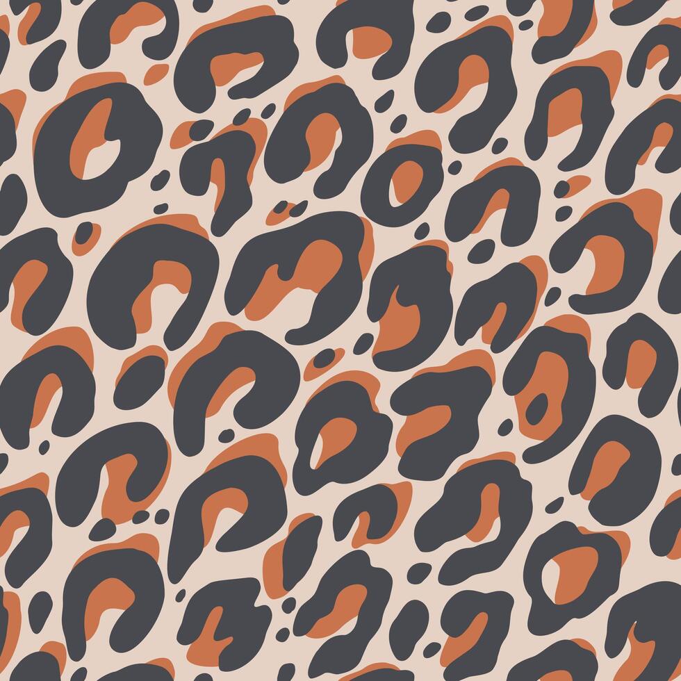 naadloos patroon van luipaard vlekken voor baby kleding stof vector