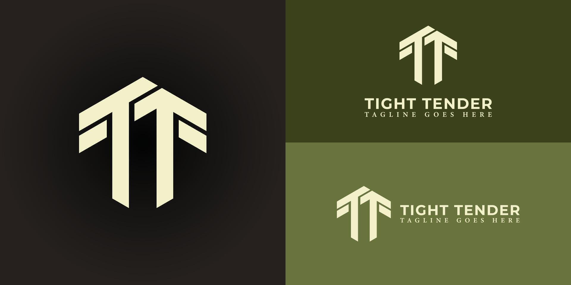 abstract eerste zeshoek brief t of tt logo in zacht goud kleur geïsoleerd Aan meerdere achtergrond kleuren. de logo is geschikt voor eigendom en echt landgoed logo pictogrammen naar ontwerp inspiratie Sjablonen. vector