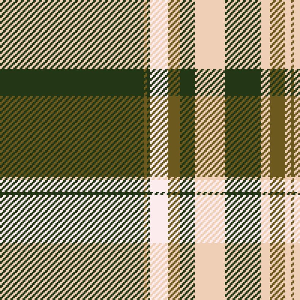 textiel Schotse ruit kleding stof van plaid structuur met een naadloos achtergrond patroon controleren. vector