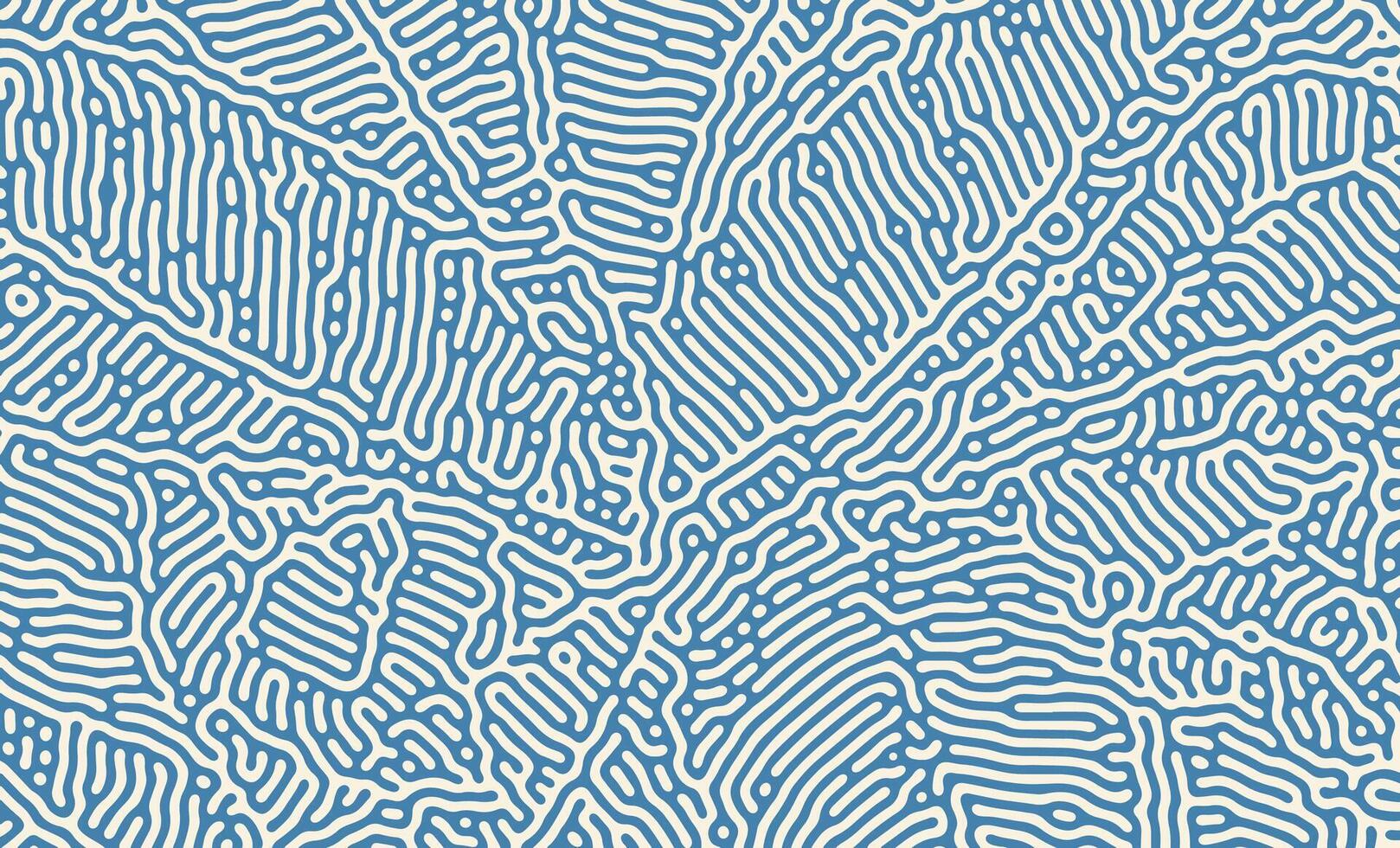 elegant blauw bladeren abstract turing patroon achtergrond vector