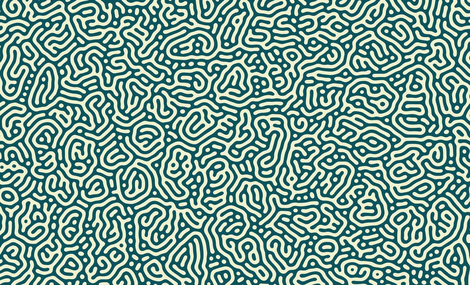 natuurlijk groen en blauw abstract turing patroon. natuur textuur. etnisch behang vector