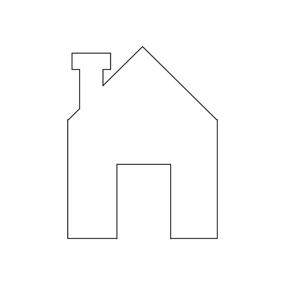 huis vector pictogramserie. huis icoon.