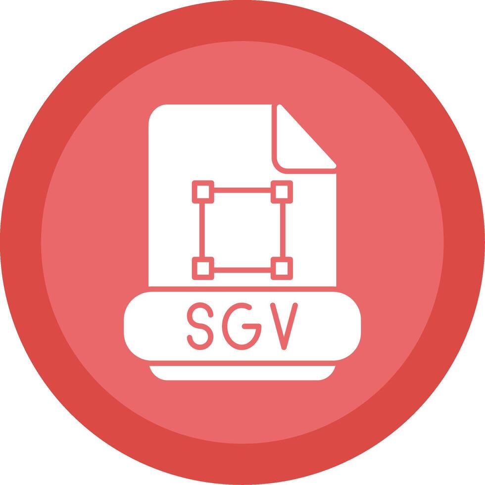 SVG glyph multi cirkel icoon vector