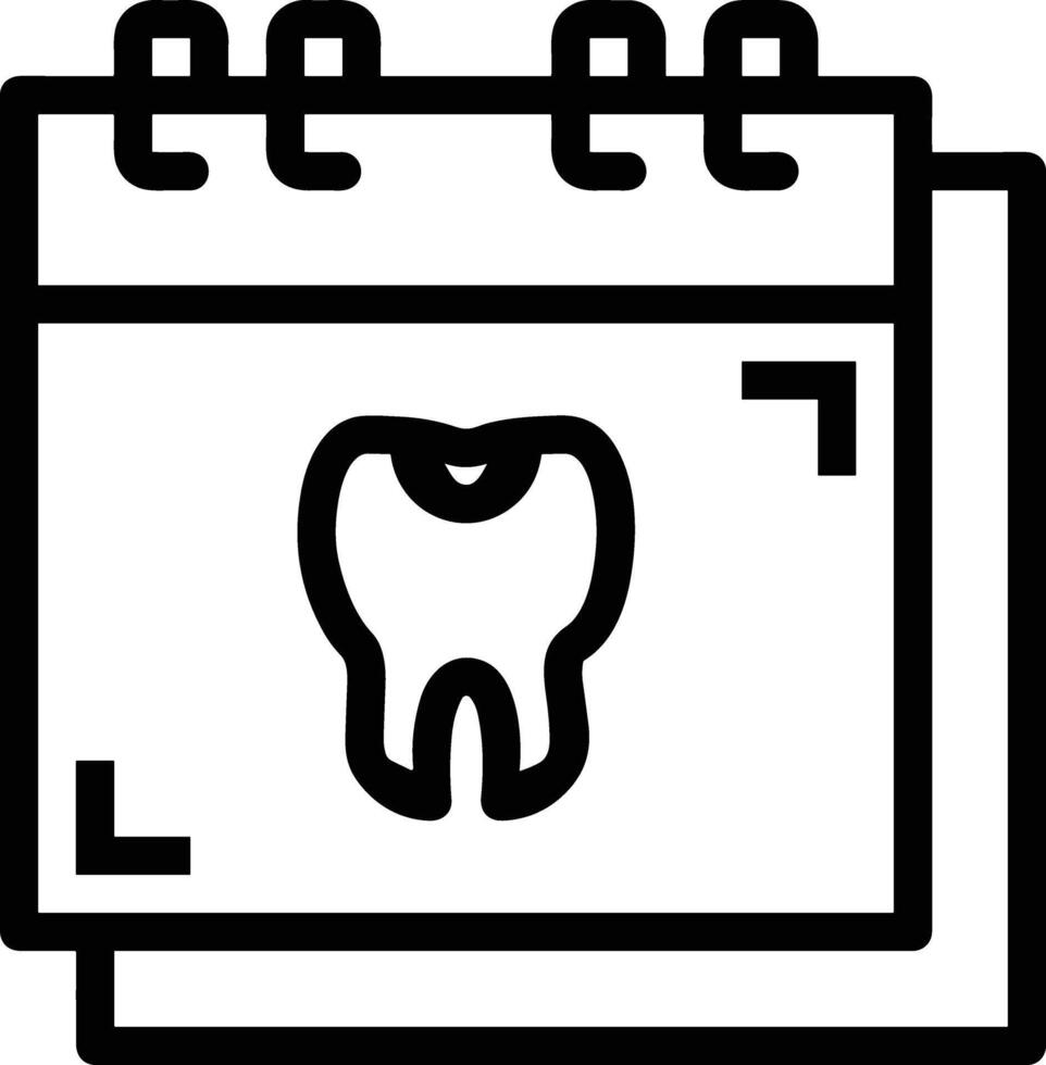 kalender icoon voor schema herinnering symbool beeld Aan de wit achtergrond vector