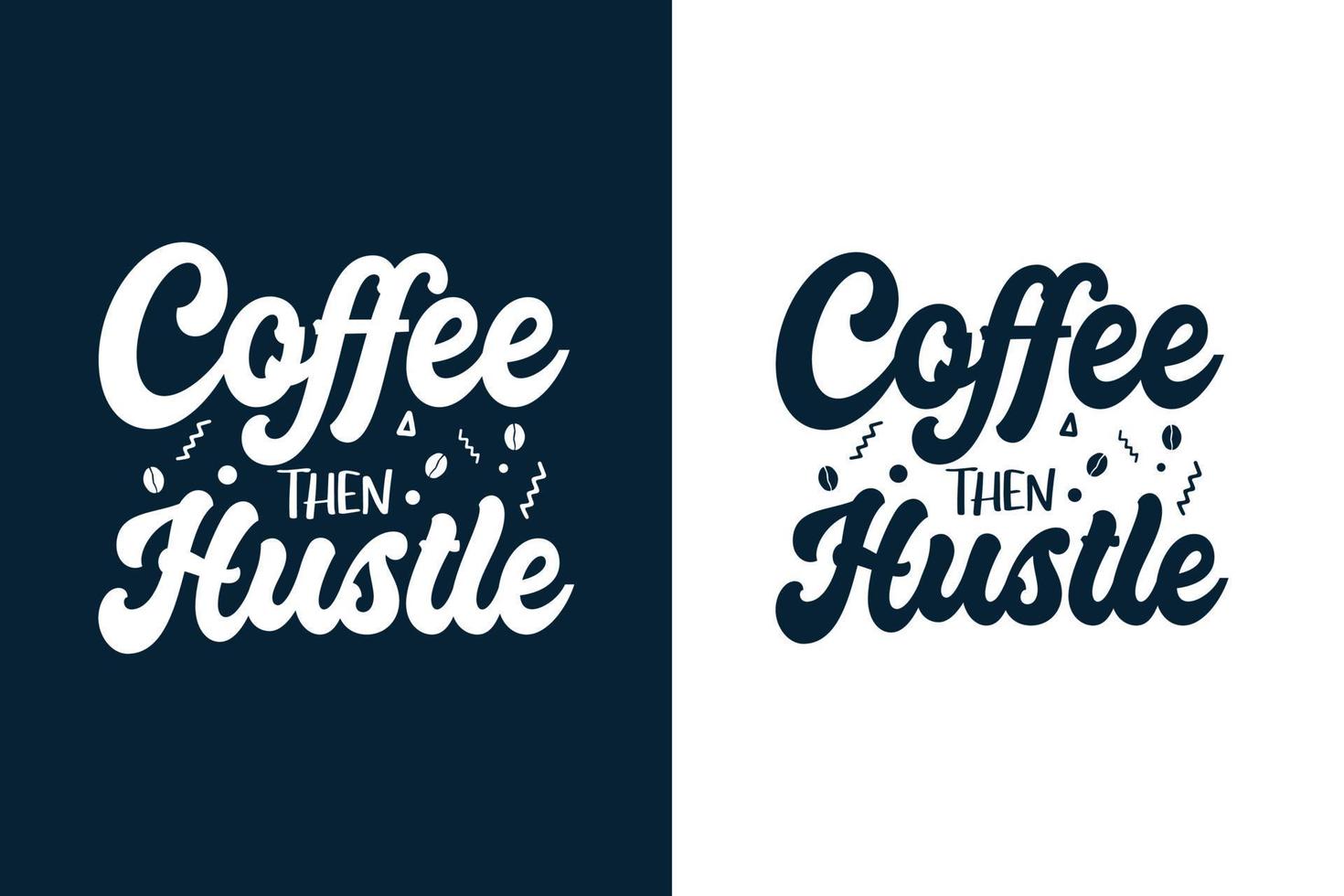 koffie t-shirt ontwerp citaten vector