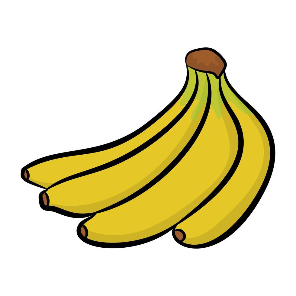 TROS bananen vector