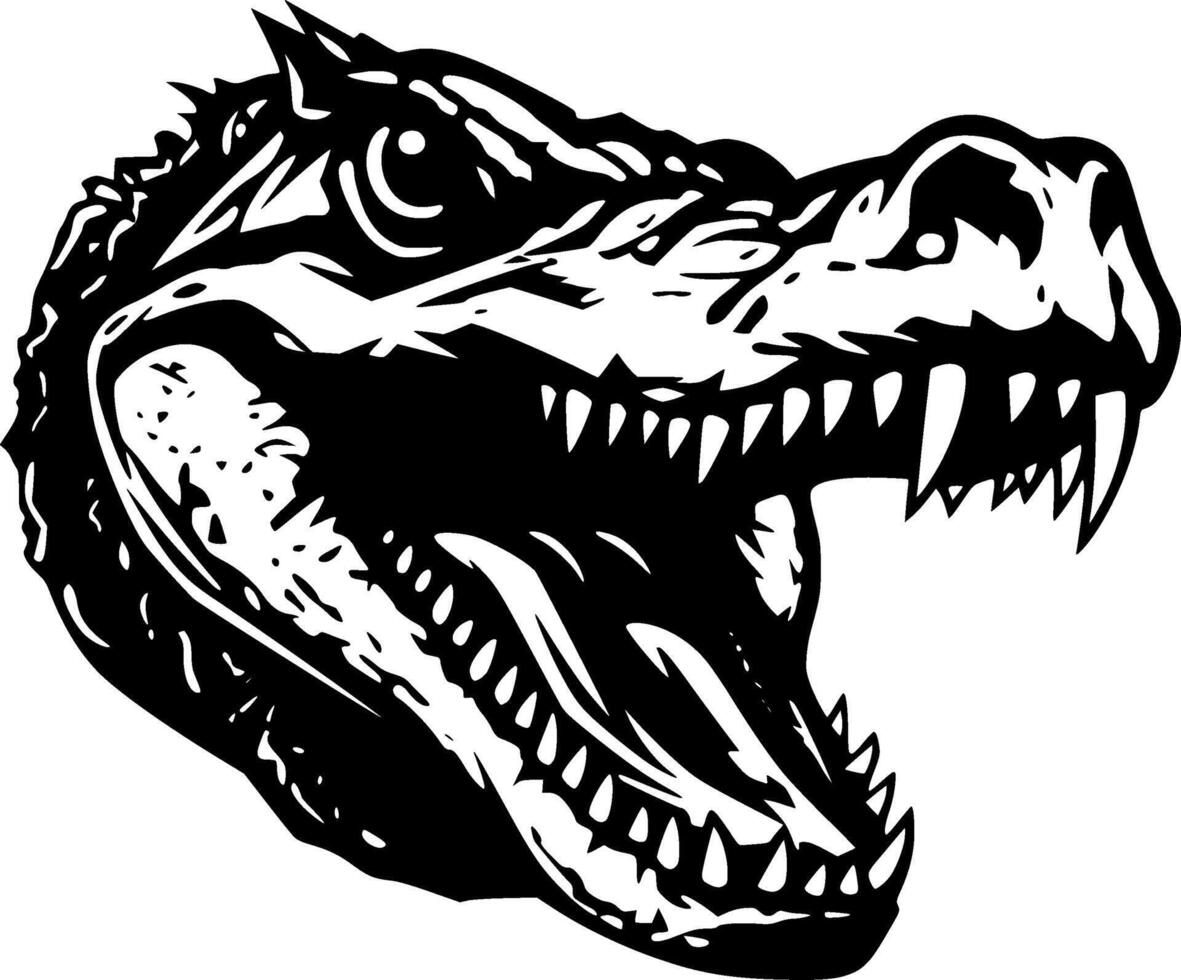 alligator - hoog kwaliteit logo - illustratie ideaal voor t-shirt grafisch vector