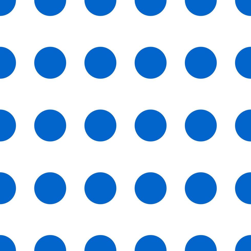 blauw cirkels Aan een wit achtergrond. naadloos gemakkelijk patroon voor decoratief textiel, stoffen. vector