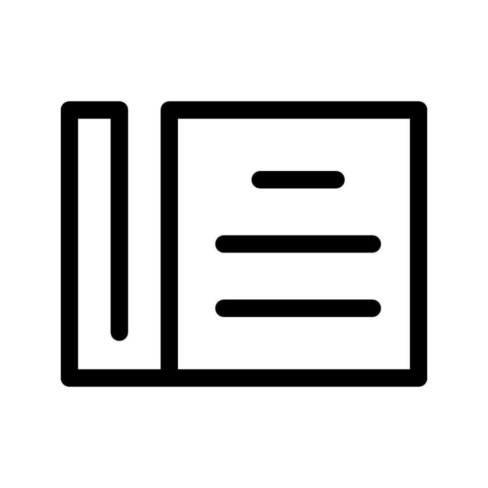 krant- icoon symbool ontwerp illustratie vector