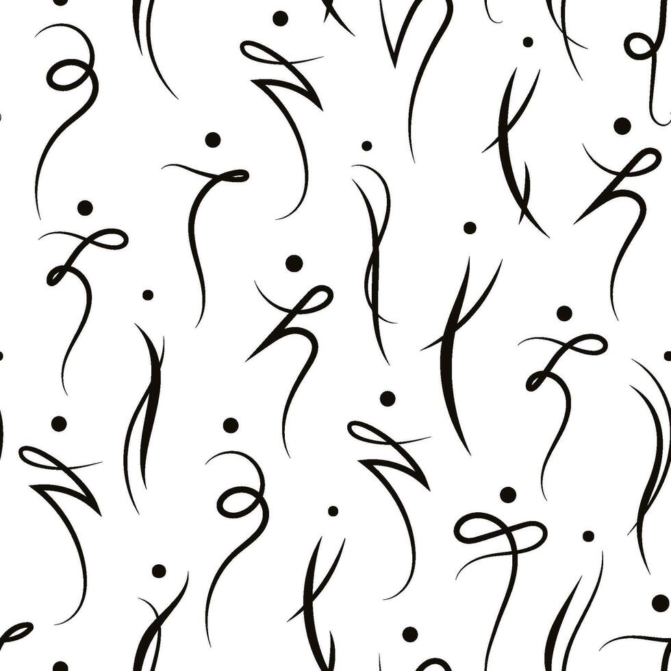 abstract mensen lichamen silhouet naadloos patroon. zwart en wit danser, beweging, oefening, actie illustratie. sport menselijk lijn ontwerp concept, achtergrond vector