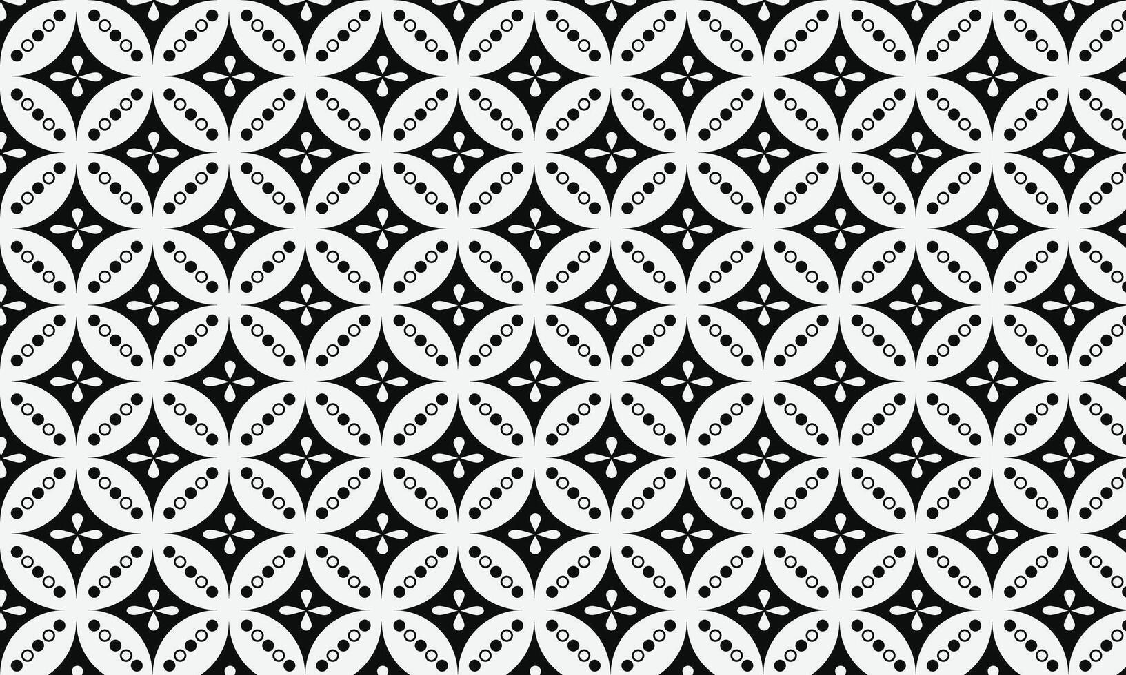 Indonesisch batik naadloos patroon . vector