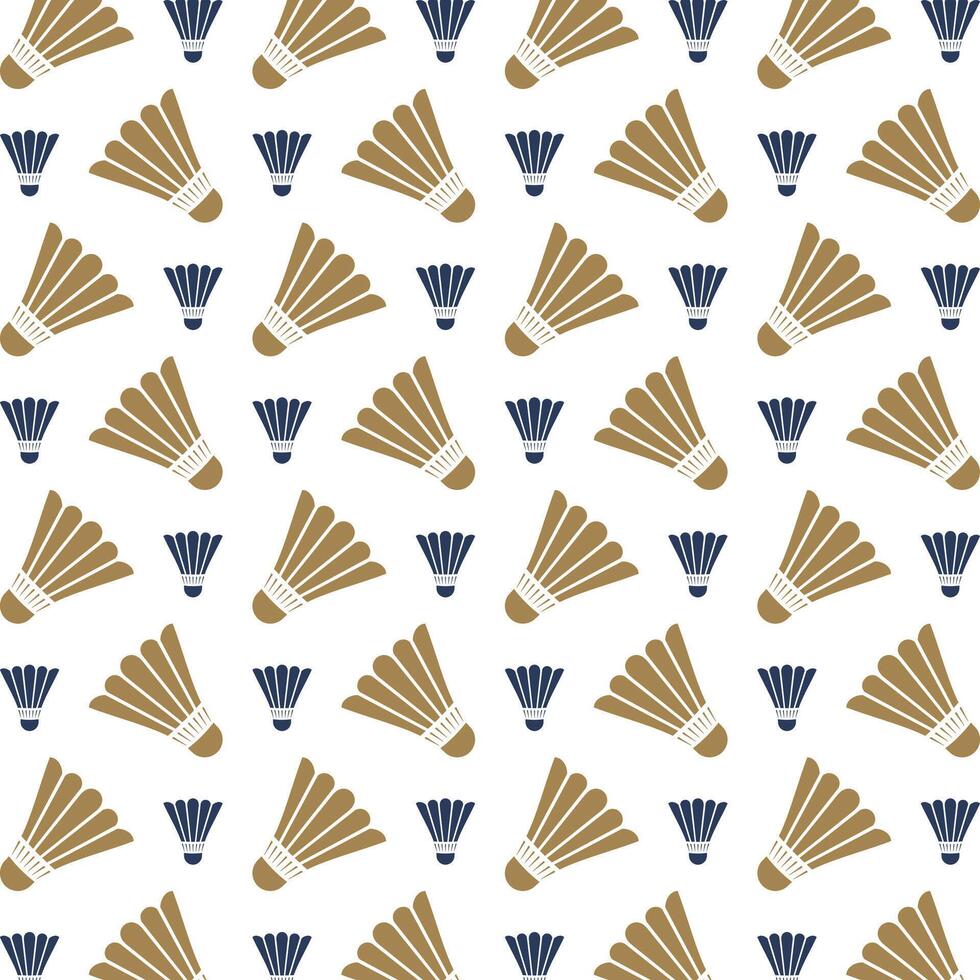 badminton groots modieus veelkleurig herhalen patroon illustratie achtergrond ontwerp vector