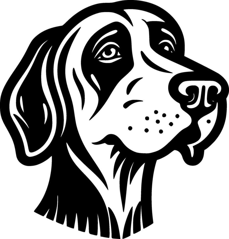 dalmatiër - minimalistische en vlak logo - illustratie vector