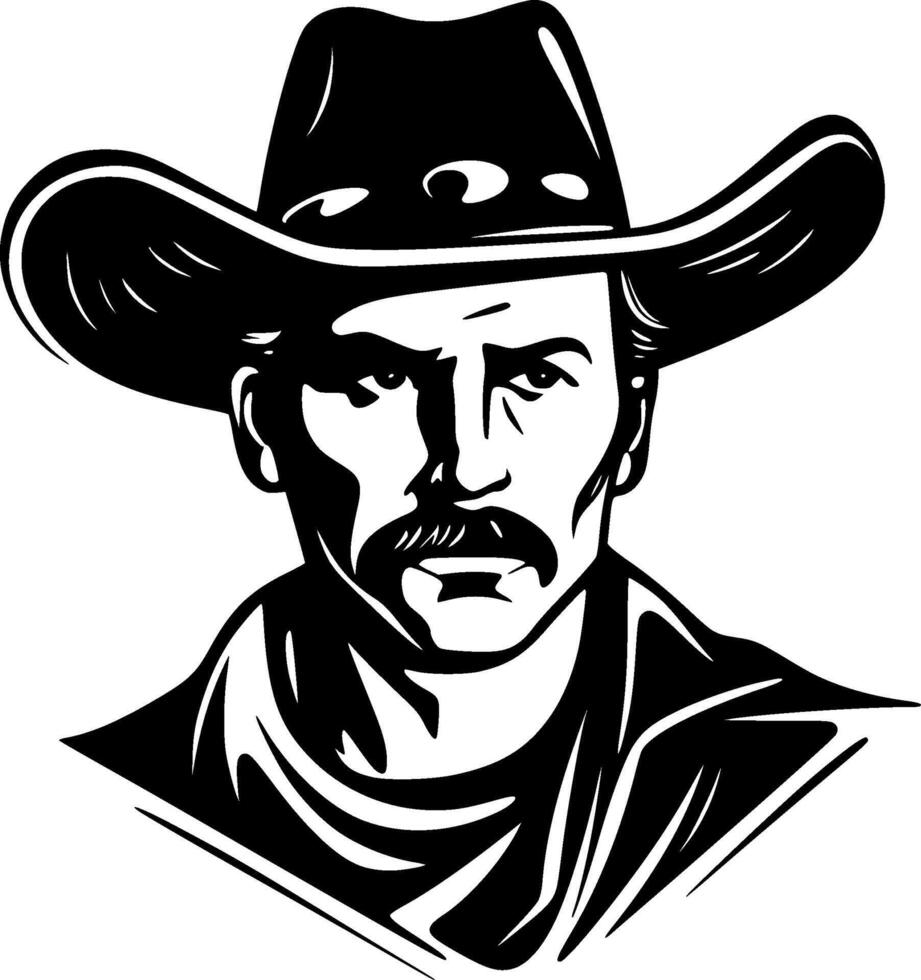 western - hoog kwaliteit logo - illustratie ideaal voor t-shirt grafisch vector