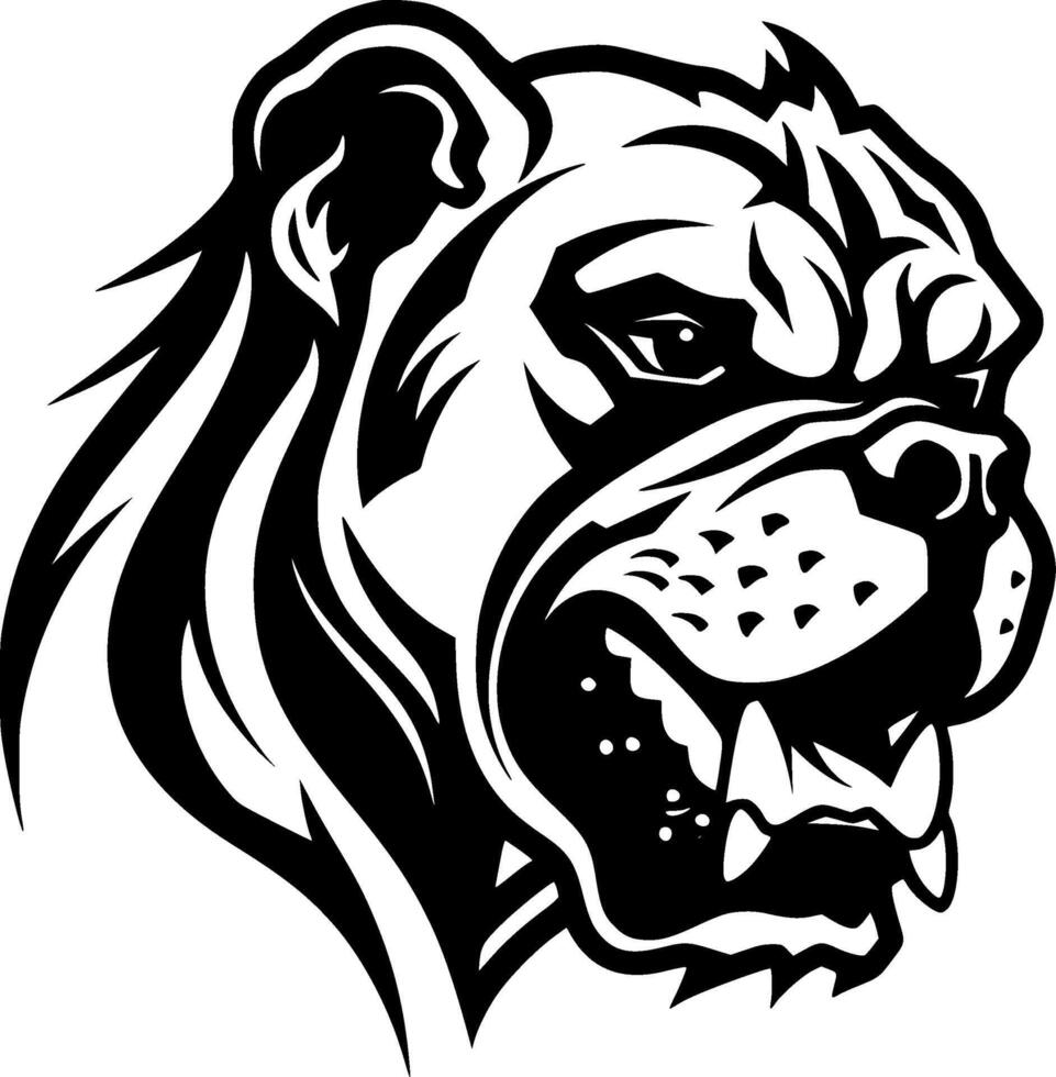 bulldog - hoog kwaliteit logo - illustratie ideaal voor t-shirt grafisch vector