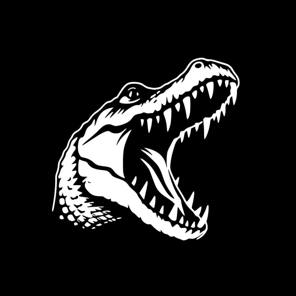 alligator - hoog kwaliteit logo - illustratie ideaal voor t-shirt grafisch vector
