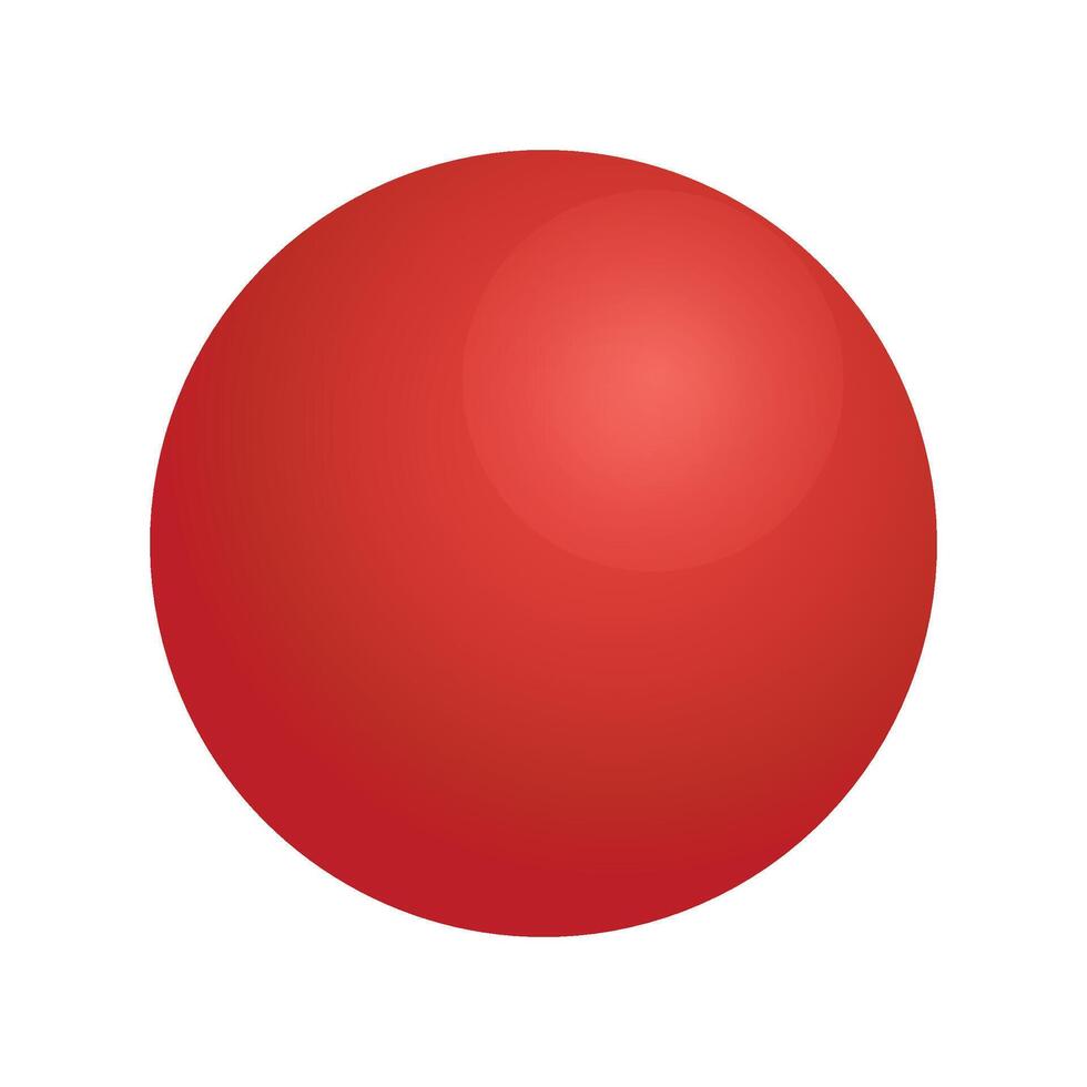 rood bollen geïsoleerd Aan wit achtergrond vector