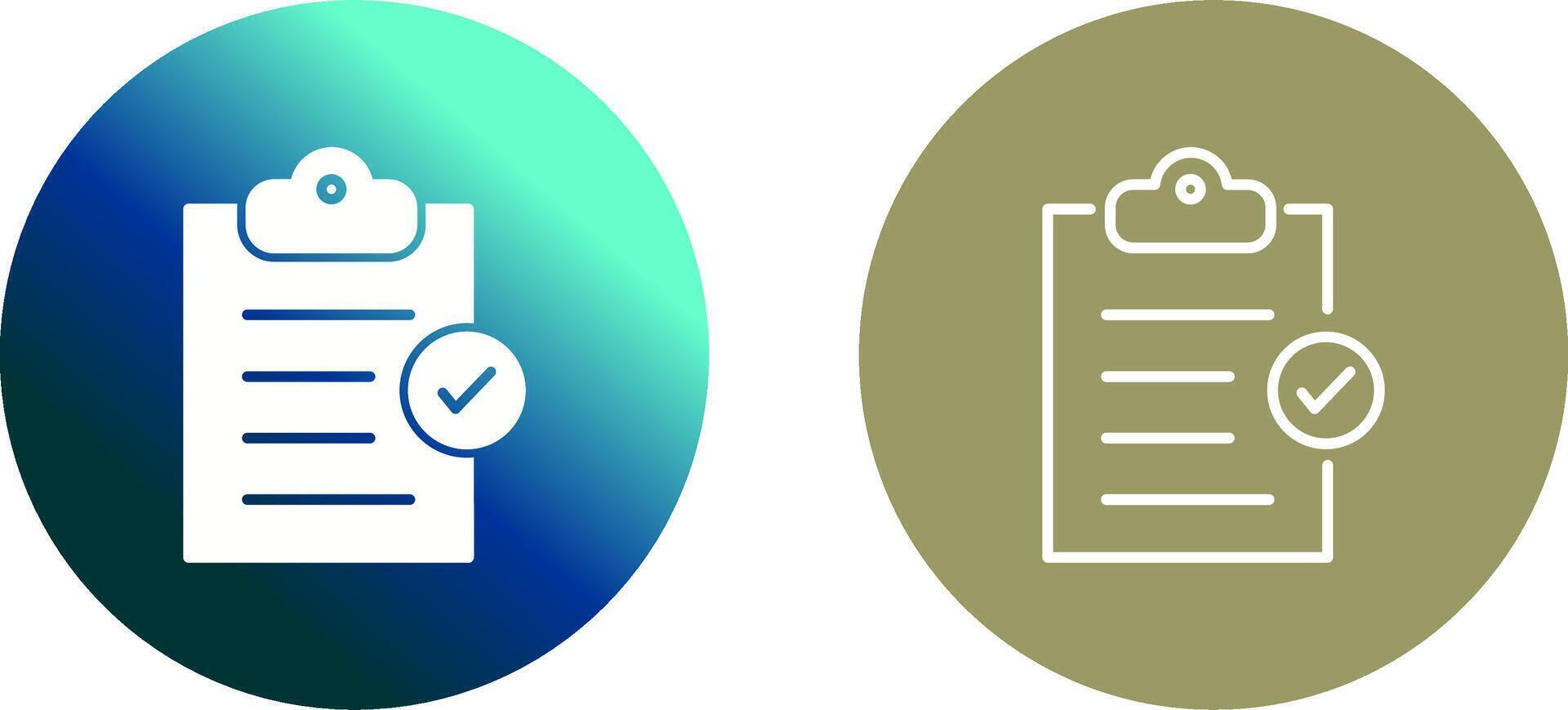 reservering checklist icoon ontwerp vector