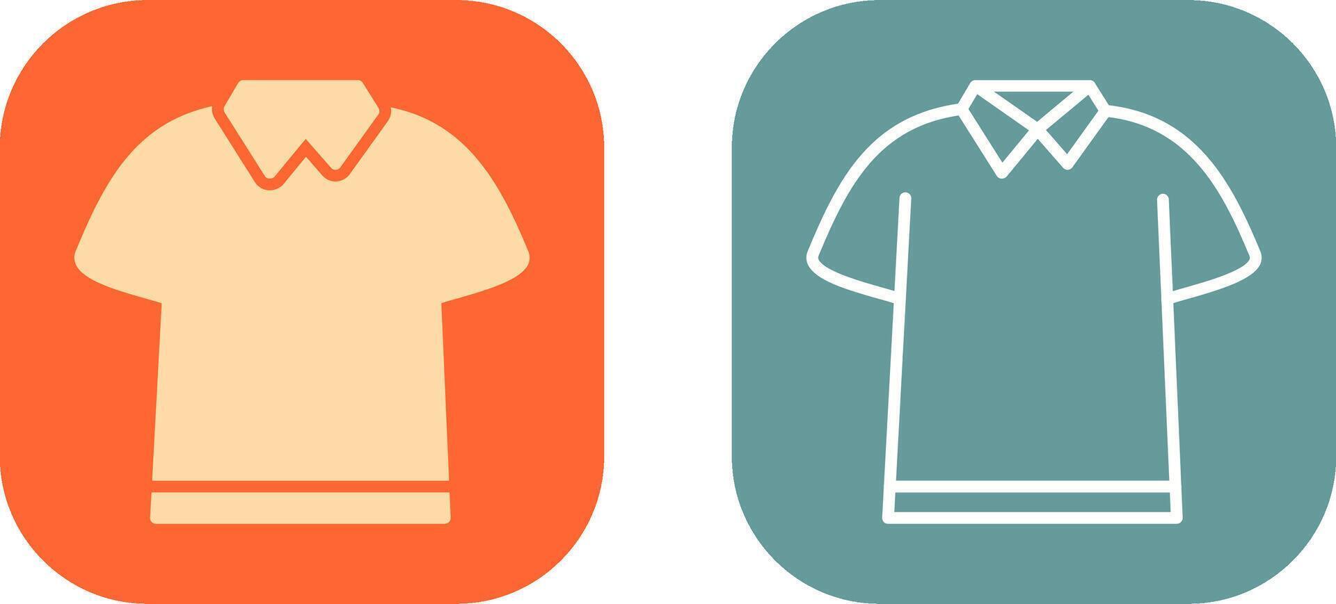 polo overhemd icoon ontwerp vector