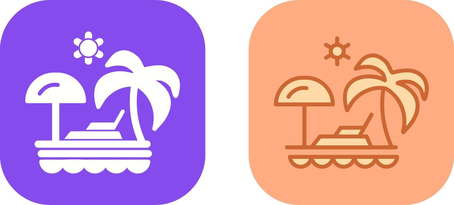 vakantie vlekken icoon ontwerp vector