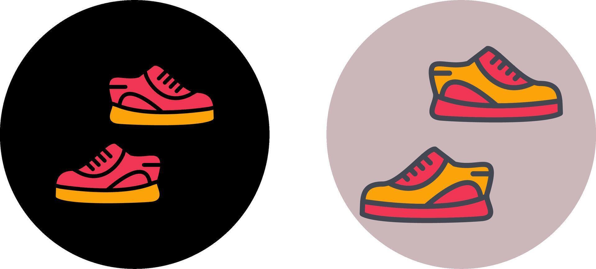 sportschoenen icoon ontwerp vector