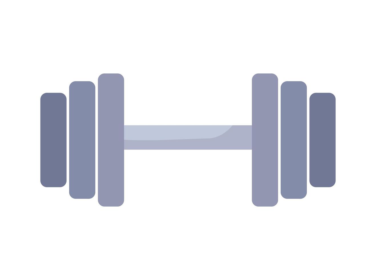 mooie gym dumbbell vector