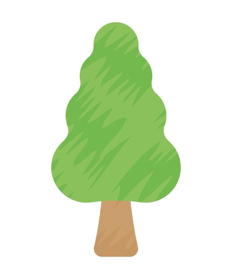 groene boom icoon vector