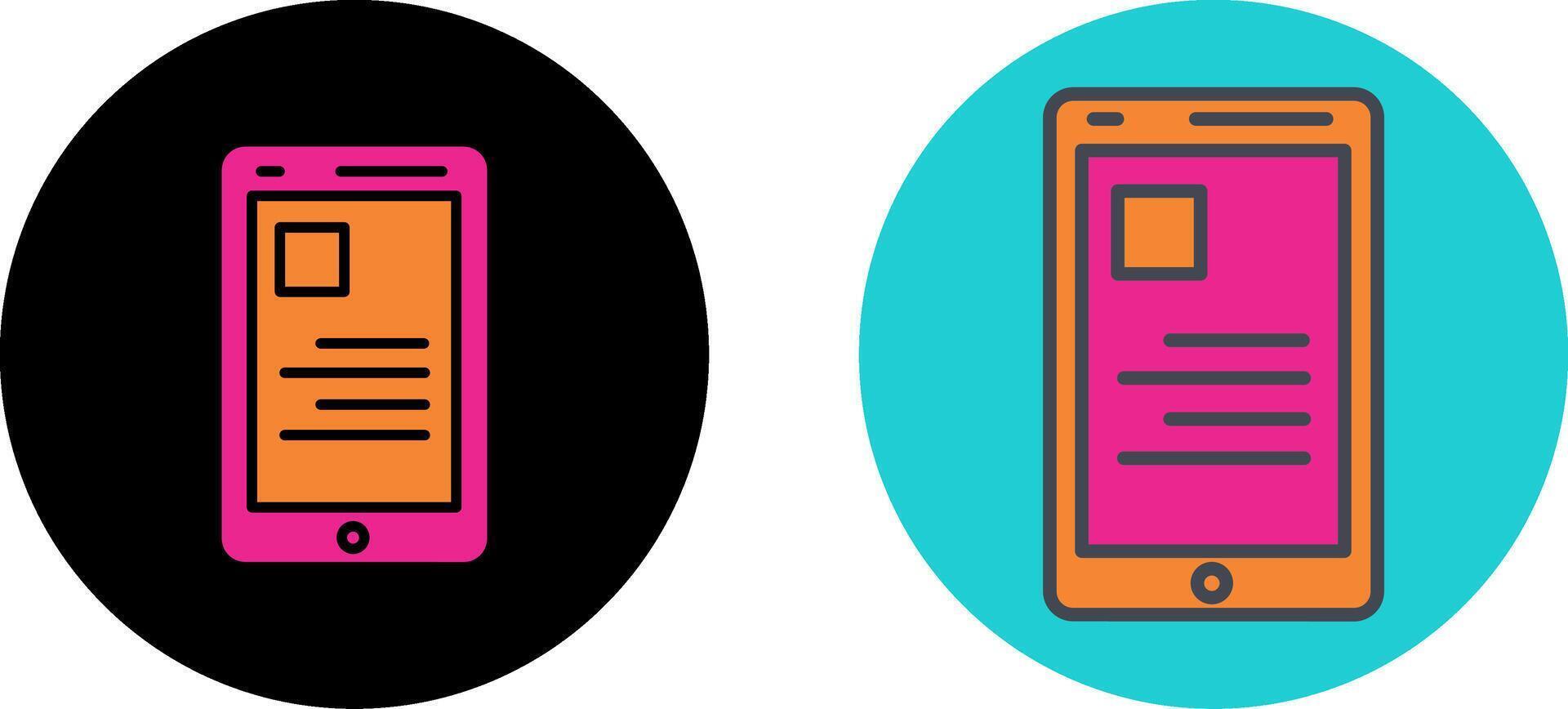 smartphone icoon ontwerp vector