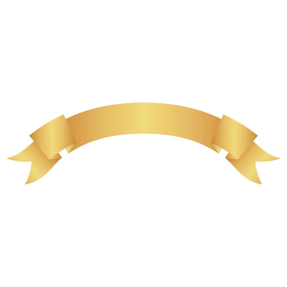 elegant gouden banier vector