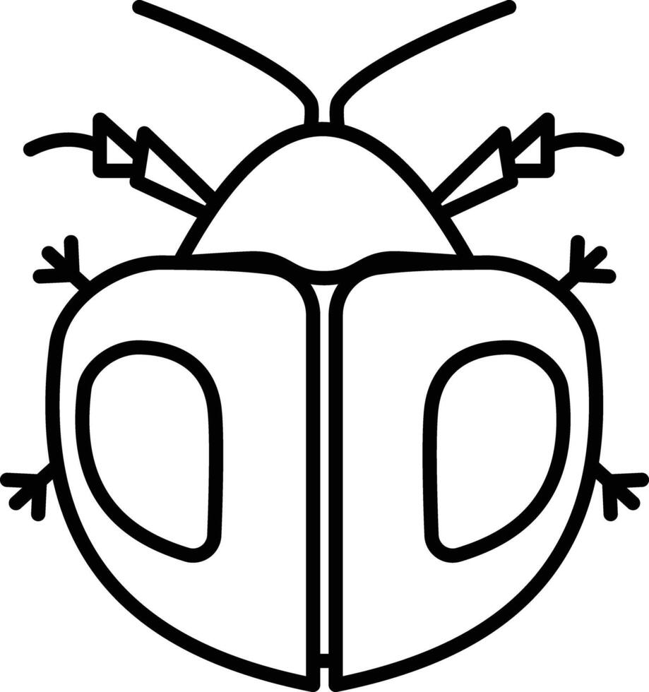 insect schets illustratie vector