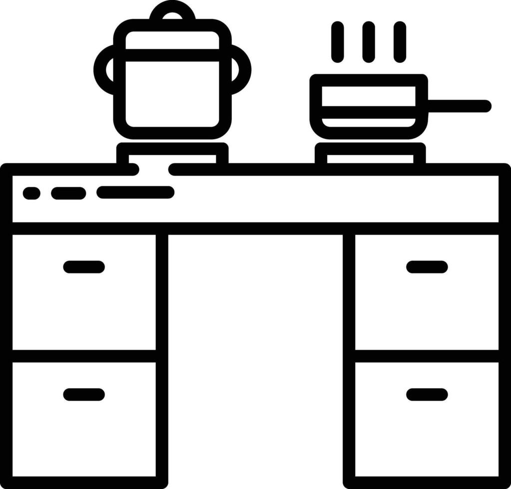 Mens chef schets illustratie vector