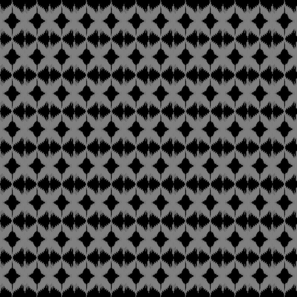 ikat naadloos patroon abstract achtergrond voor textiel ontwerp. kan worden gebruikt in kleding stof ontwerp voor kleren, inpakken, tapijt, mode, textiel, kleding stof, overhemd vector