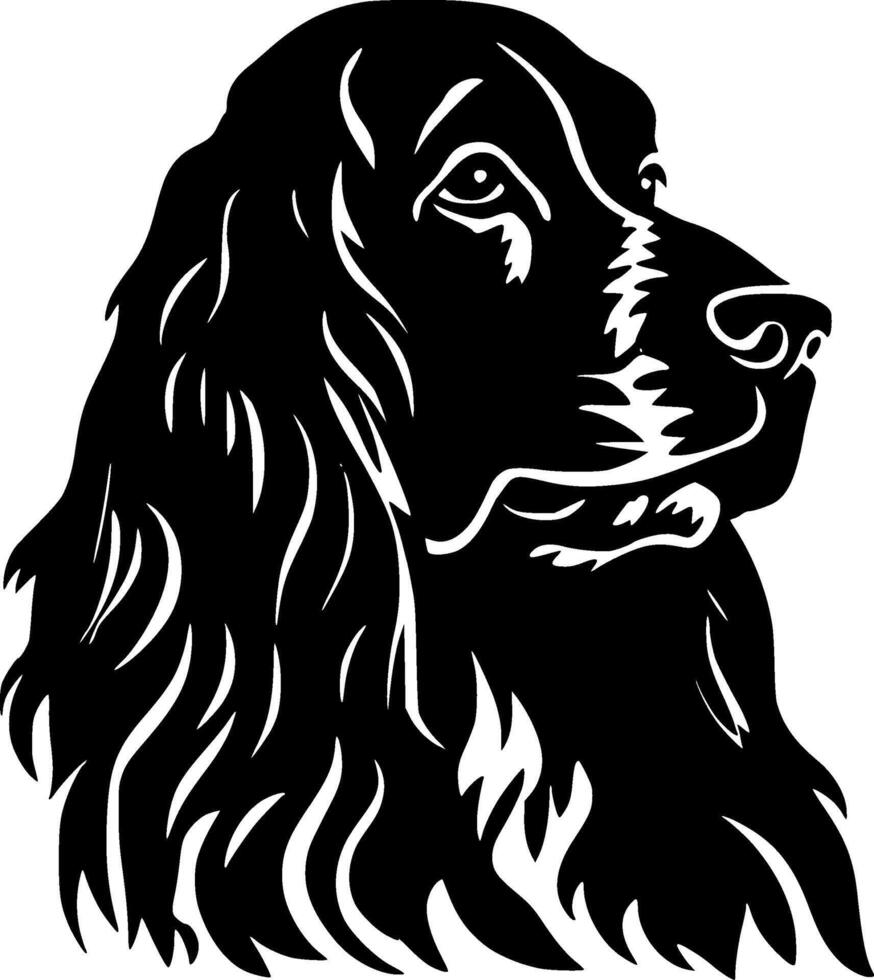 cocker spaniel - hoog kwaliteit logo - illustratie ideaal voor t-shirt grafisch vector