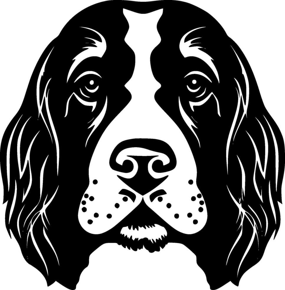 hond, minimalistische en gemakkelijk silhouet - illustratie vector