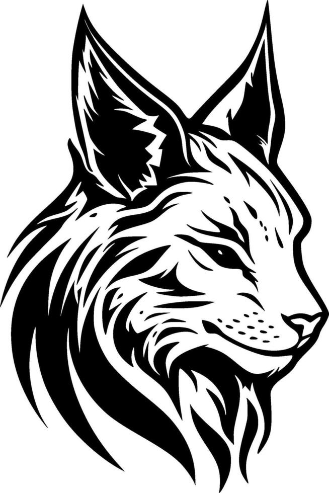 lynx - hoog kwaliteit logo - illustratie ideaal voor t-shirt grafisch vector