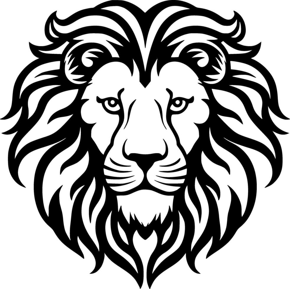 Cecil, zwart en wit illustratie vector