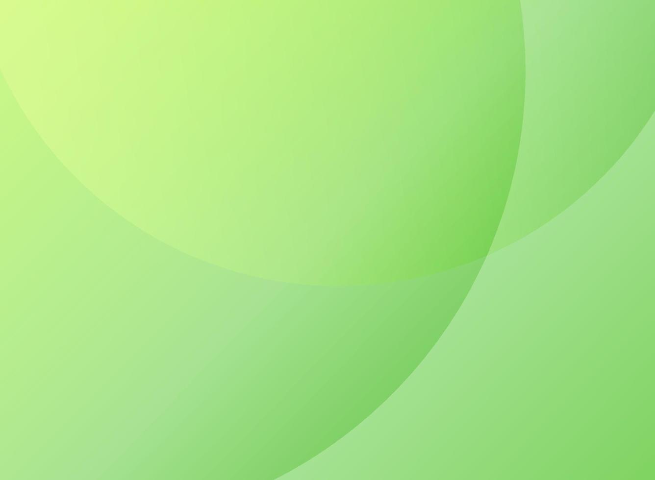 abstracte eenvoudige cirkels overlay groene kleur minimale moderne elegante achtergrond. vector
