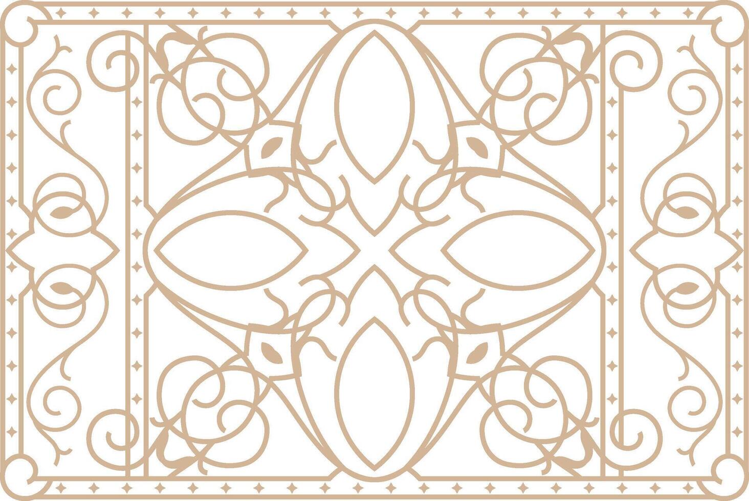 schetsen illustratie van klassiek etnisch traditioneel bloemen achtergrond patroon ontwerp. illustratie. vector