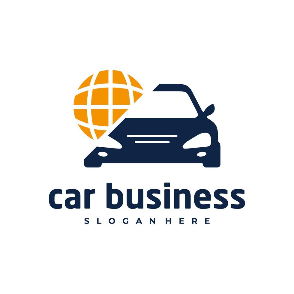 auto wereld logo vector sjabloon, creatieve auto logo ontwerpconcepten