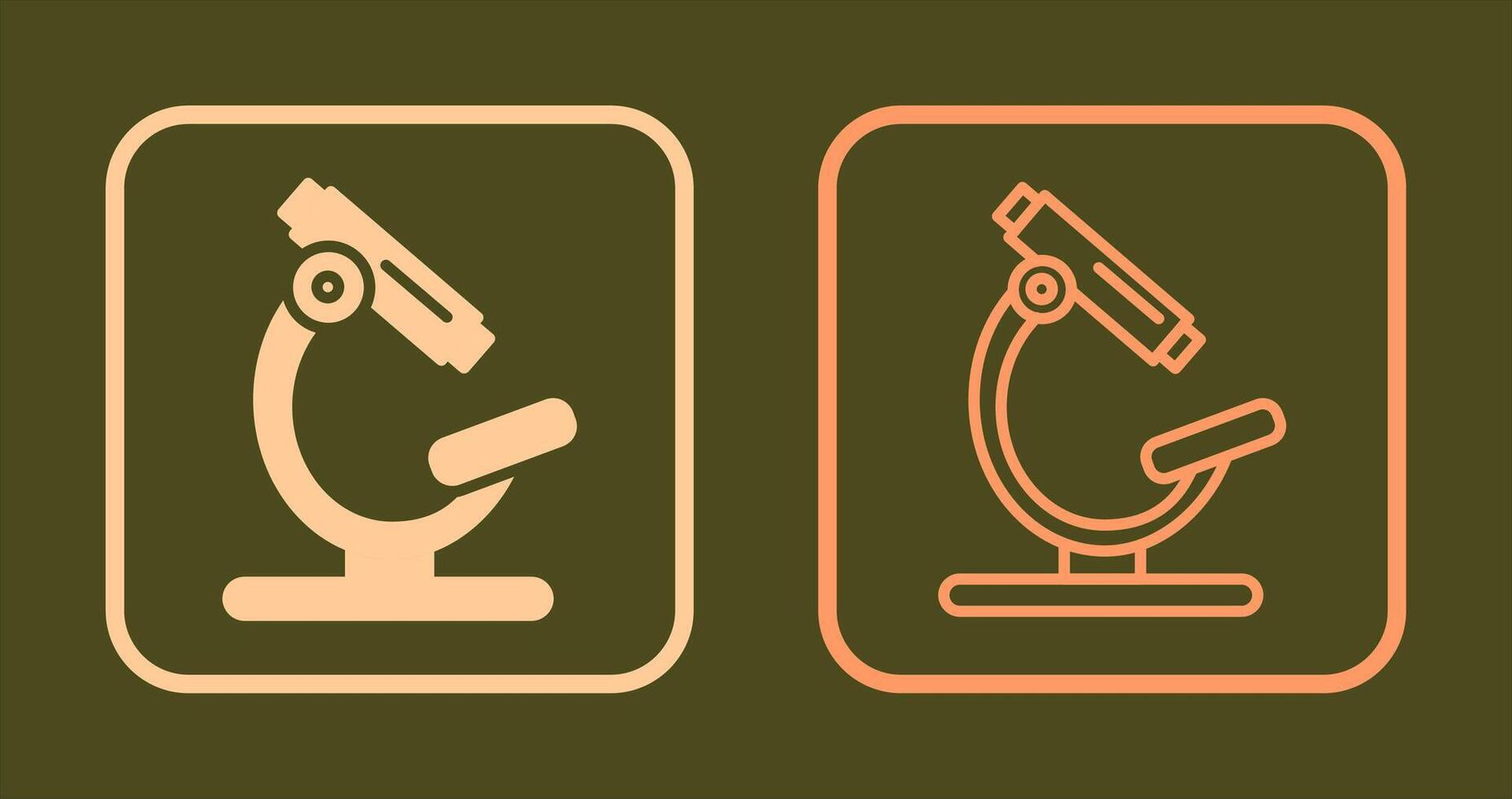 microscoop pictogram ontwerp vector