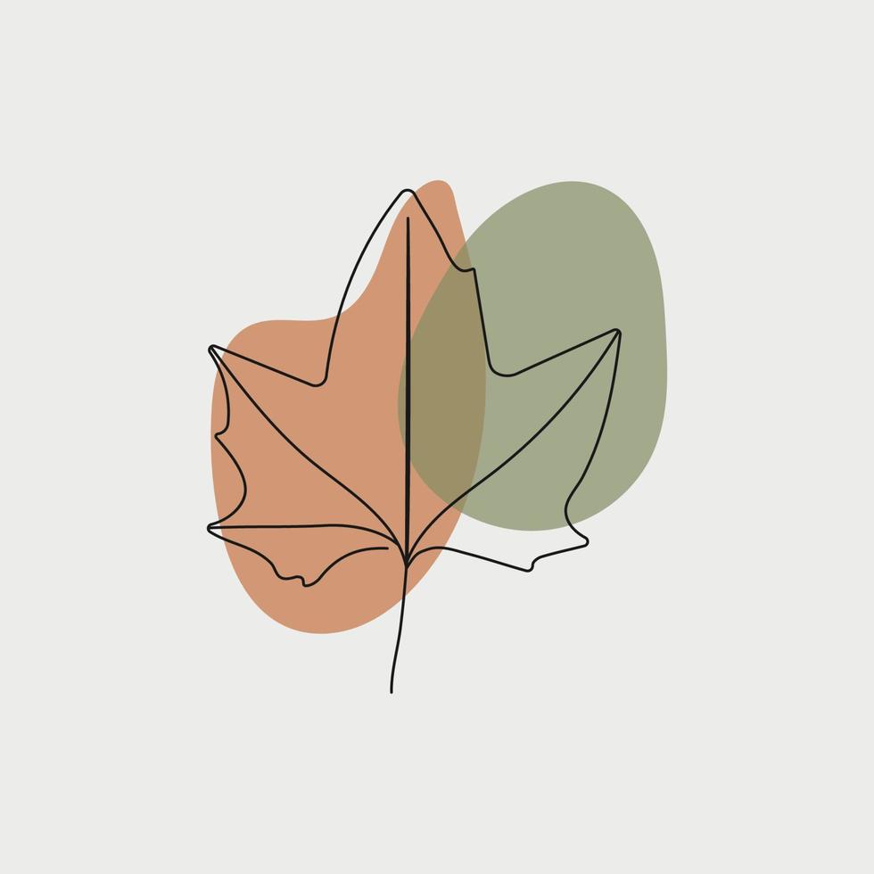 abstracte kunst natuur achtergrond vector minimal art