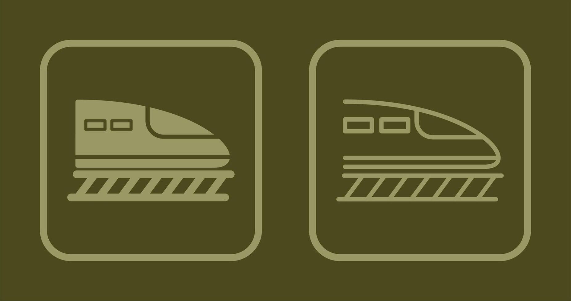 trein icoon ontwerp vector